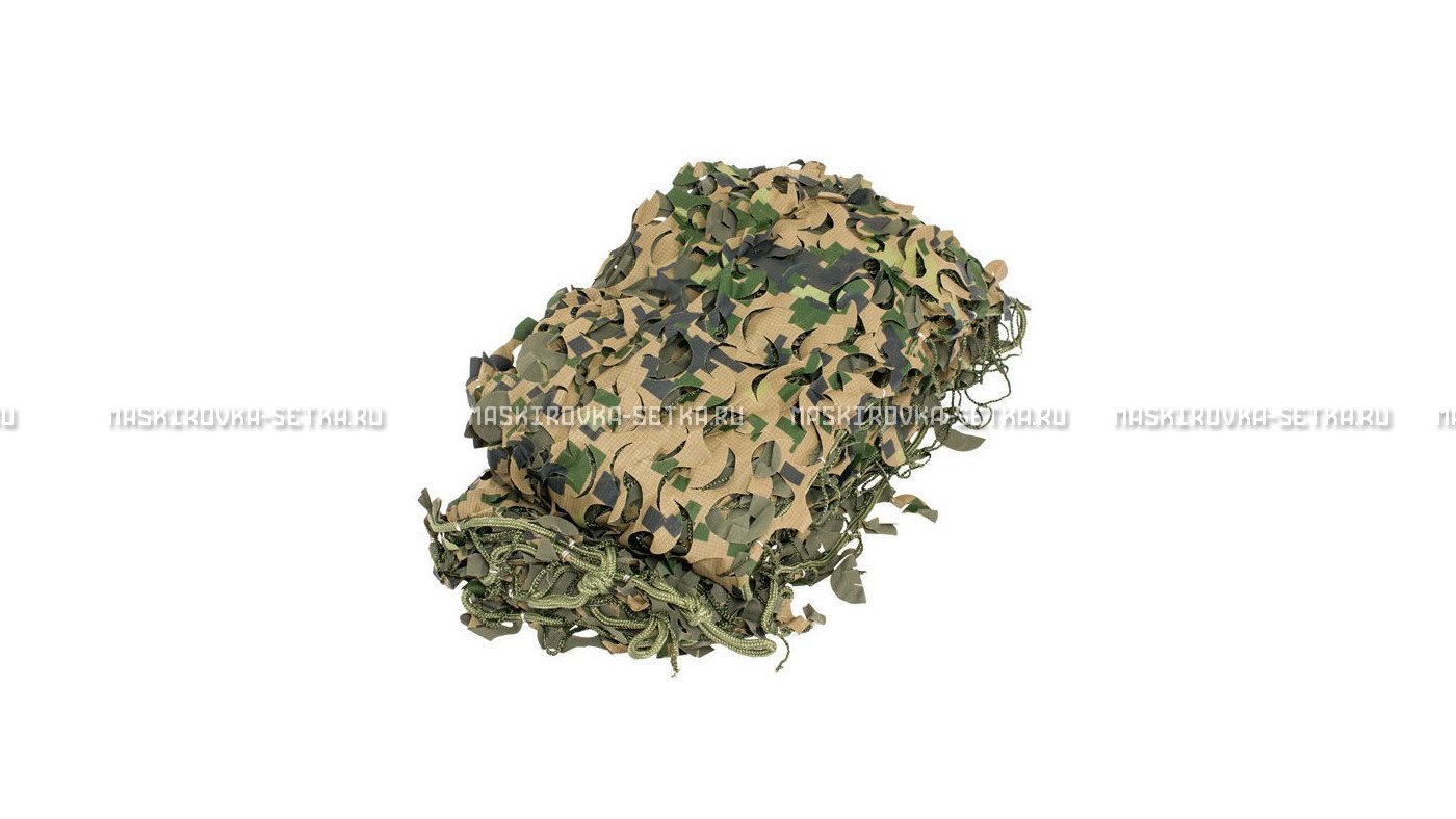 Массеть Camosystems Пейзаж-Профи Лес 3D 1,8х6 м  – купить по цене 7700 руб. в интернет-магазине в городе Тула картинка 6