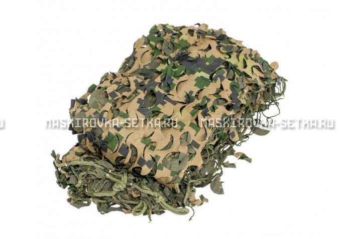 Массеть Camosystems Пейзаж-Профи Лес 3D 1,8х6 м  – купить по цене 7700 руб. в интернет-магазине в городе Тула картинка 1