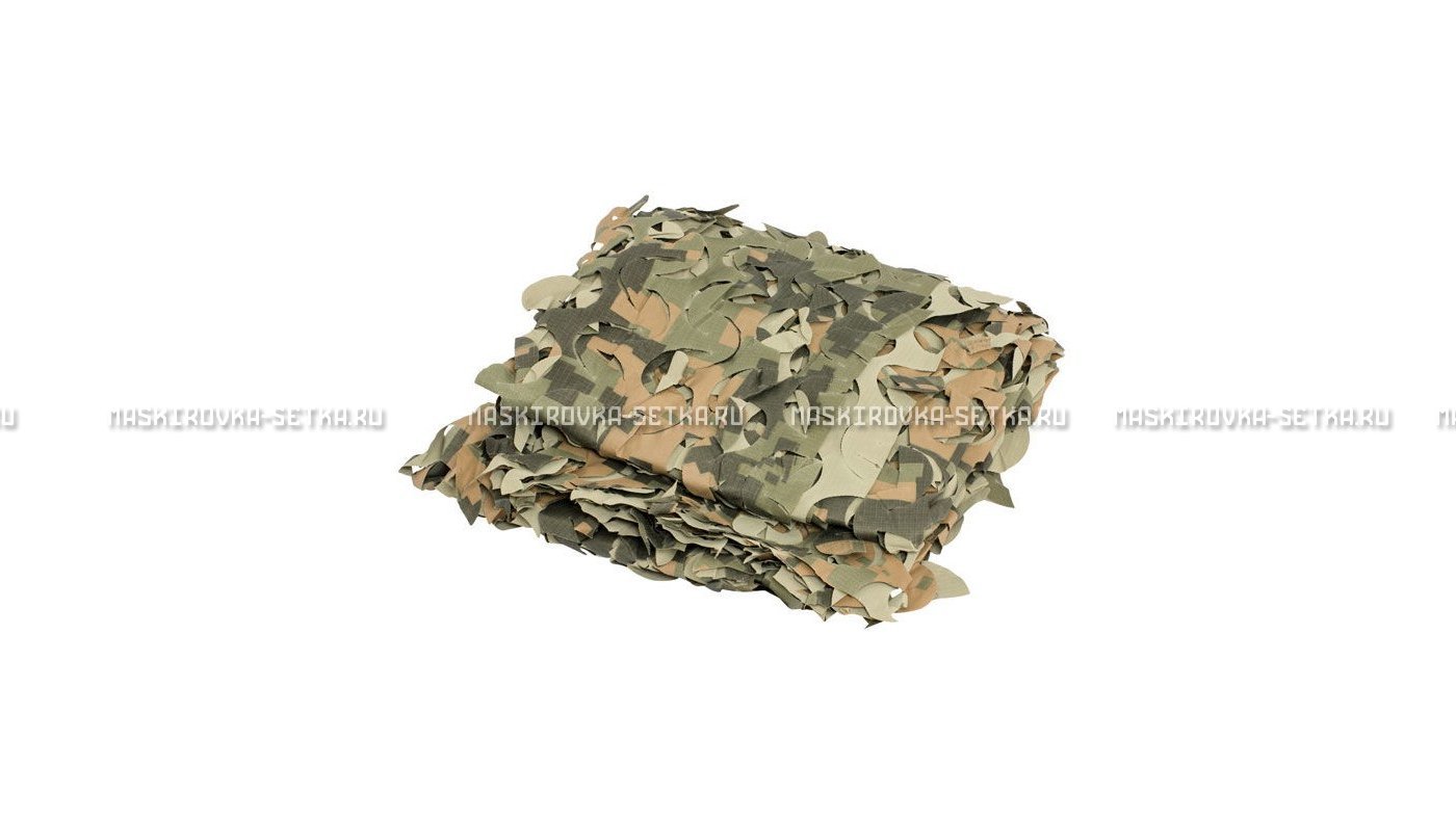 Сетка Camosystems Пейзаж Полынь 3D 2,4х6 м  – купить по цене 6200 руб. в интернет-магазине в городе Тула картинка 6
