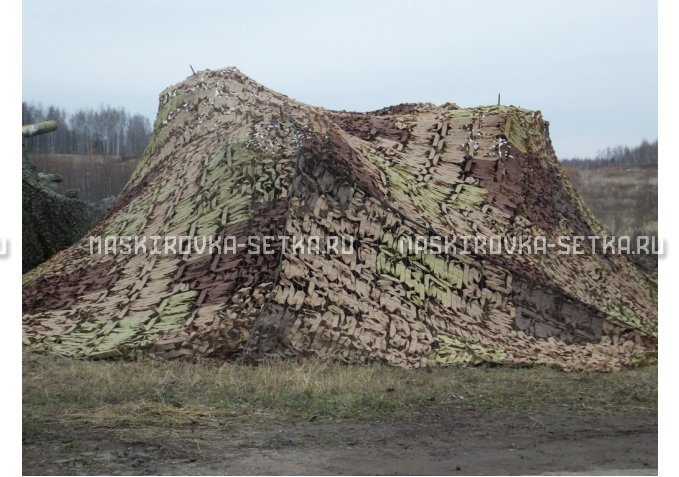 Маскировочный комплект МКТ-2П 12х18 м Поле без АП – купить по цене 58200 руб. в интернет-магазине в городе Тула картинка 2
