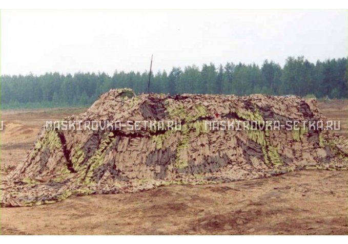 Маскировочная сетка МКТ-4П Поле 3х6 м – купить по цене 8700 руб. в интернет-магазине в городе Тула картинка 1