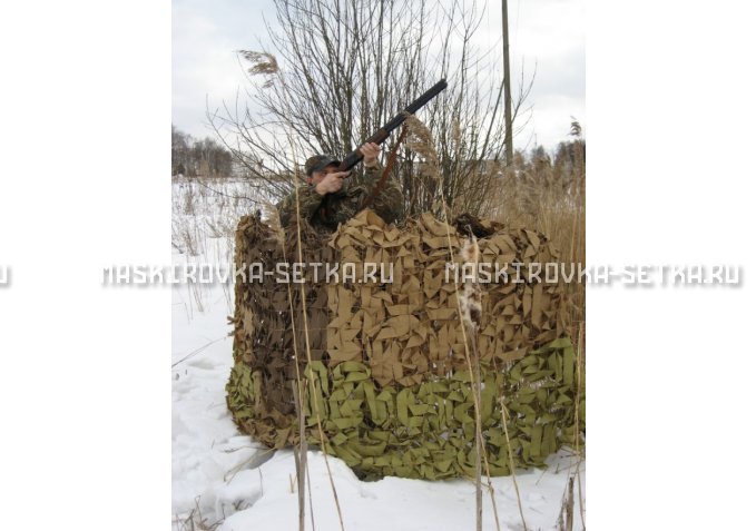 Маскировочная сеть МКТ-2П Поле 2х6 м – купить по цене 3500 руб. в интернет-магазине в городе Тула картинка 3