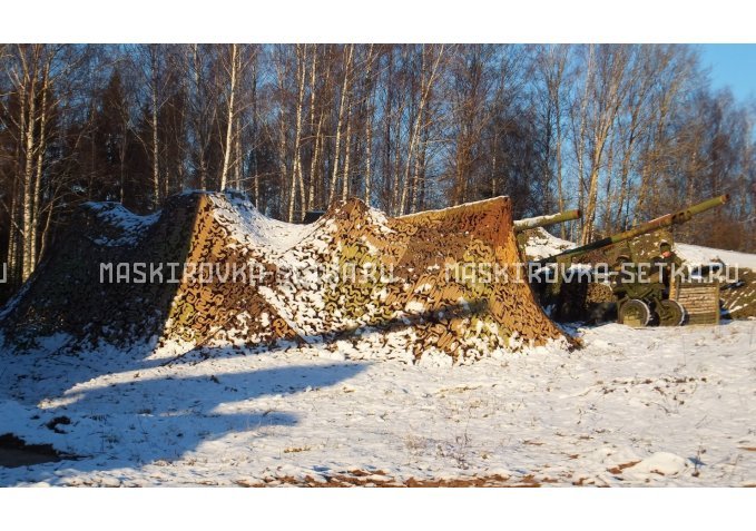 Маскировочная сеть МКТ-2П Поле 2х6 м – купить по цене 3500 руб. в интернет-магазине в городе Тула картинка 6