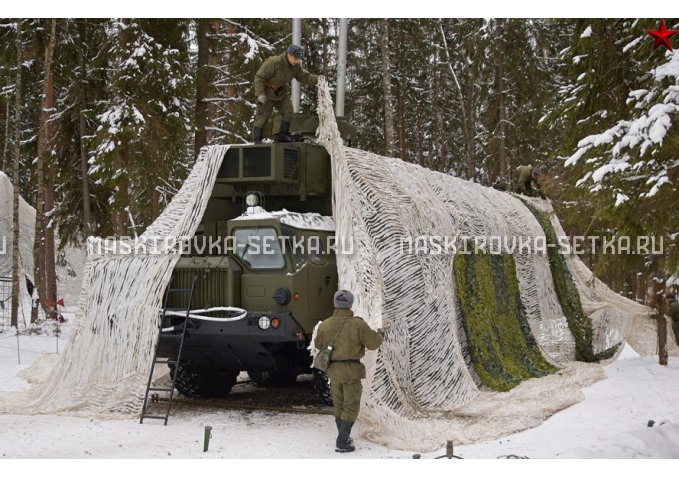 Маскировочный комплект МКТ-2С Снег 9х12 м без АП – купить по цене 29500 руб. в интернет-магазине в городе Тула картинка 8