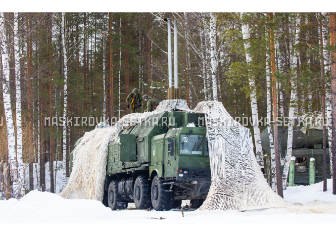 Маскировочный комплект МКТ-2С Снег 9х12 м без АП – купить по цене 29500 руб. в интернет-магазине в городе Тула картинка 1