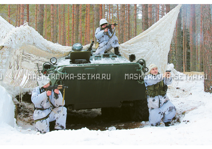 Маскировочный комплект МКТ-2С Снег 9х12 м без АП – купить по цене 29500 руб. в интернет-магазине в городе Тула картинка 6