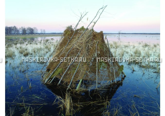 Маскировочная сетка МКТ-3П Солома 2х3 м – купить по цене 3750 руб. в интернет-магазине в городе Тула картинка 3