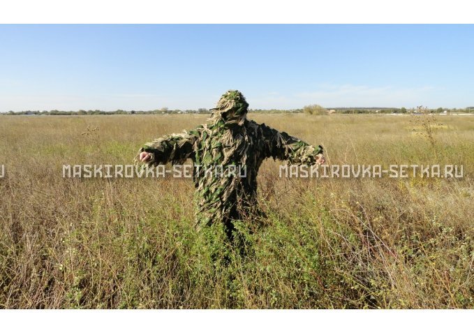 Маскировочный халат Taganrog Кикимора – купить по цене 3550 руб. в интернет-магазине в городе Тула картинка 1